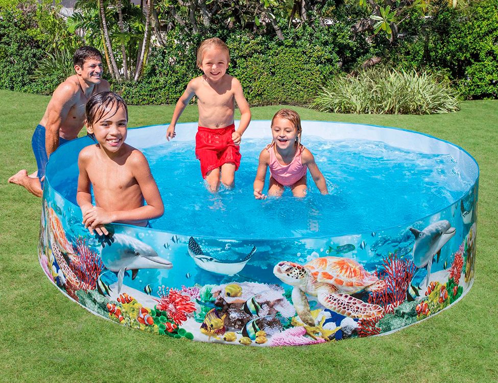 каркасные бассейны для детей 